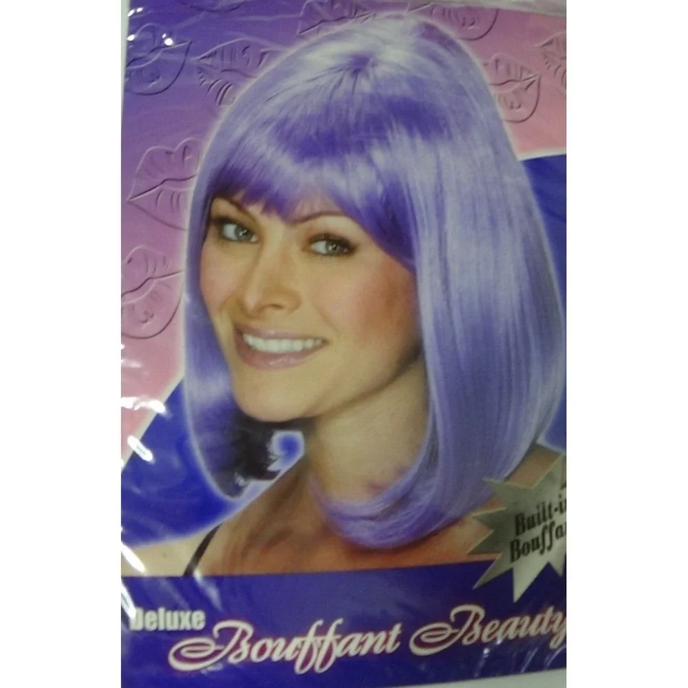 Wig Purple Lavender Halloween Costume Cosplay #295